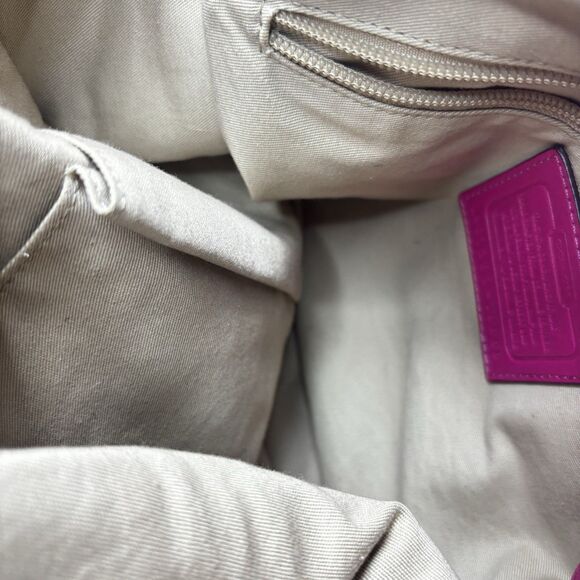 COACH SHW Shoulder Bag G1293-19889 Calfskin Leather Pink - Picture 12 of 14